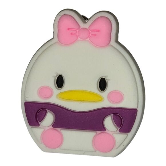 🌟6/$20 Disney Shoe Charms For Crocs Rubber Shoe Jewelry Daisy Duck Tsum Tsum - Picture 1 of 4